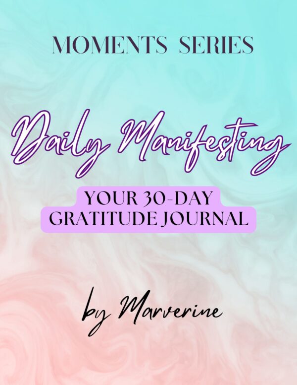 30 Day Gratitude Journal for Daily Manifesting 2025 (*digital download*)