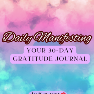 30 Day Gratitude Journal for Daily Manifesting 2025